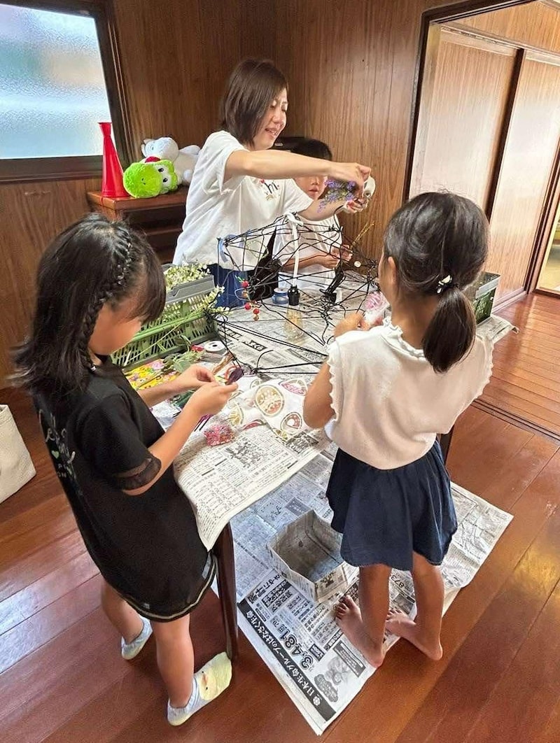 オルタナティブスクールI’mでの創作シーン