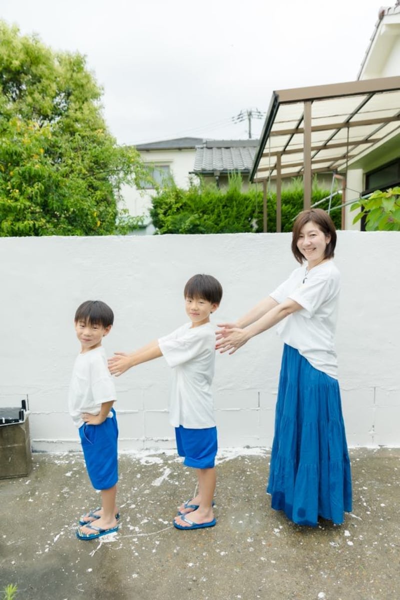 息子さんたちとI’ｍで