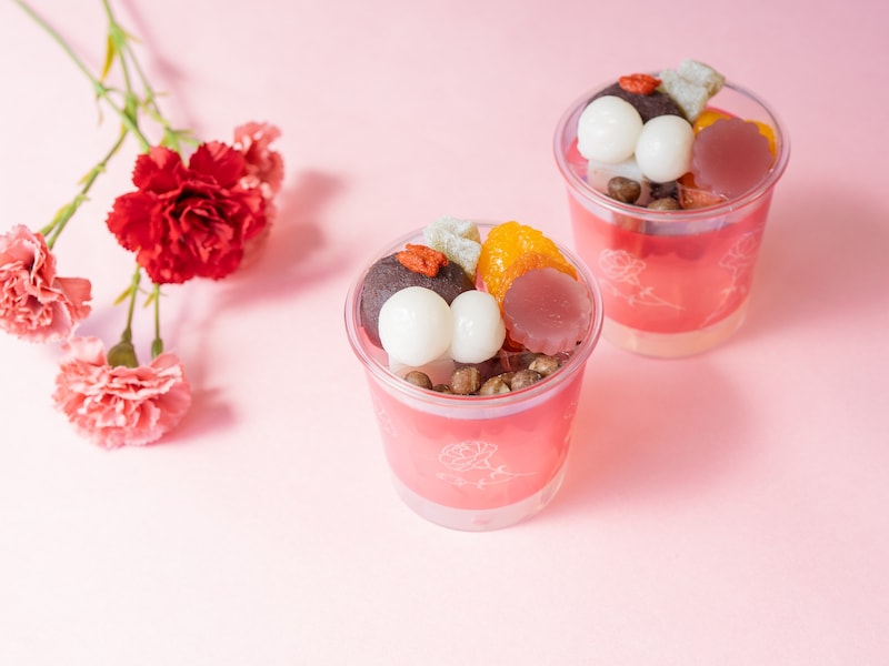 船橋屋の母の日あんみつ