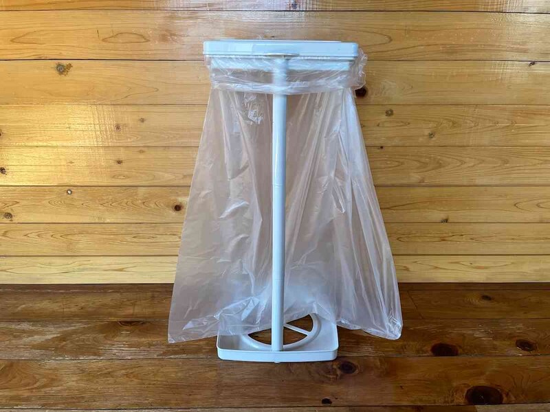 ダイソーの「ゴミ袋ホルダー」の使い勝手はいい