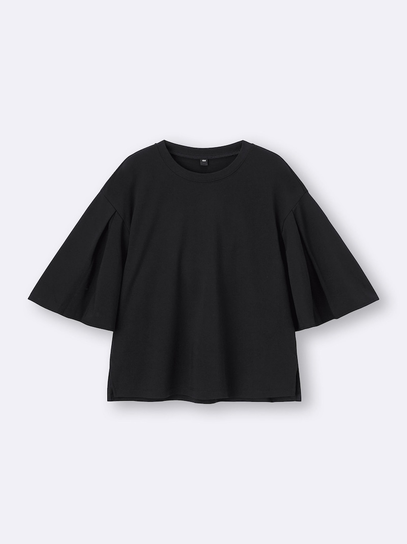 ジーユー　フレアスリーブT　1290円（税込） ※一部店舗およびオンラインストアのみ販売