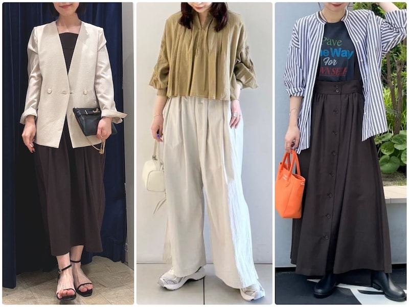 雨の日は洗えるものや水を弾く素材の洋服が安心です