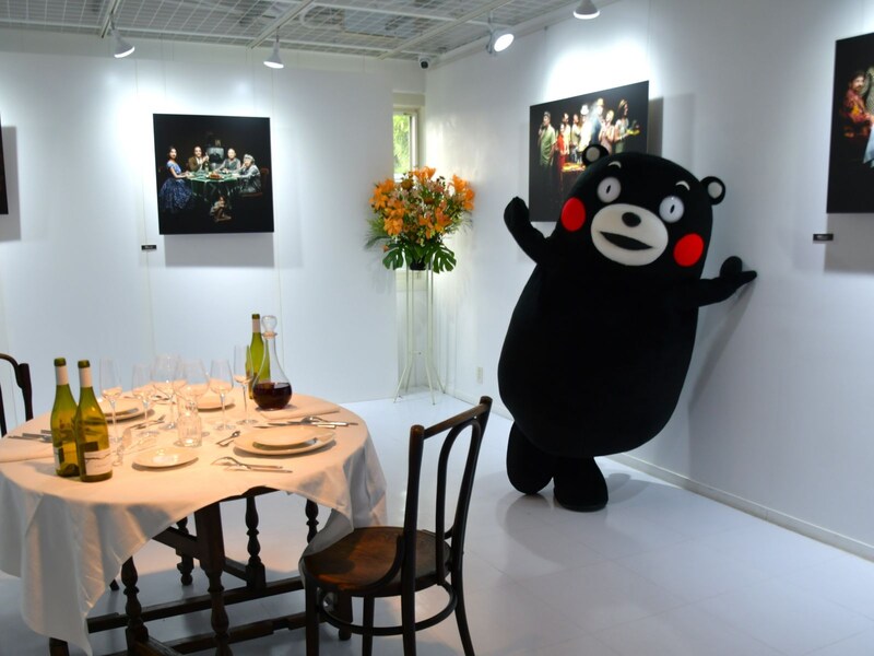 くまモン＝3月8日、東京都文京区