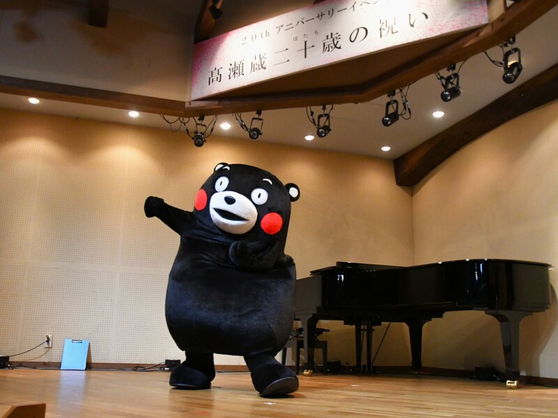 くまモン＝3月8日、東京都文京区