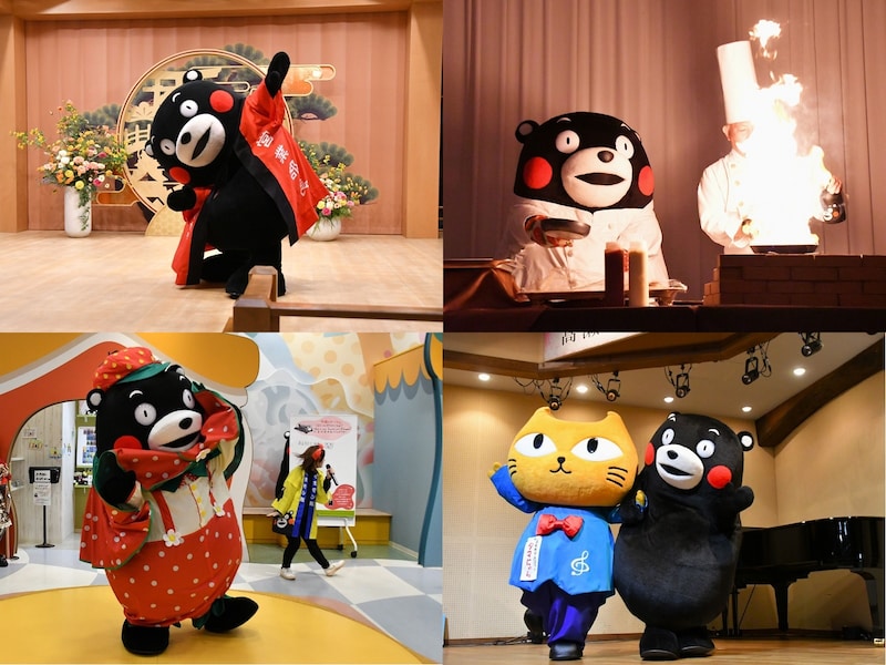 4月のくまモン、何していたの？ ©2010熊本県くまモン