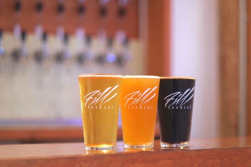 FILL BREWING の個性豊かなビール