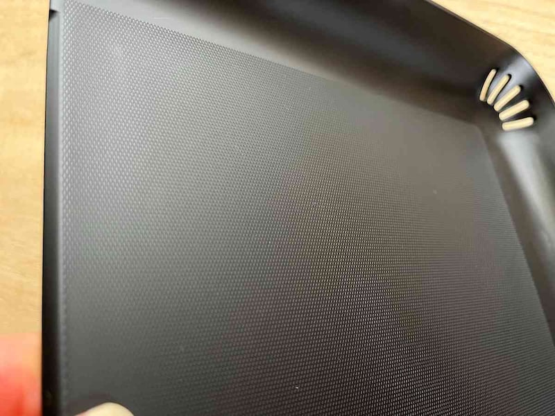 食材がくっつきにくくなっている