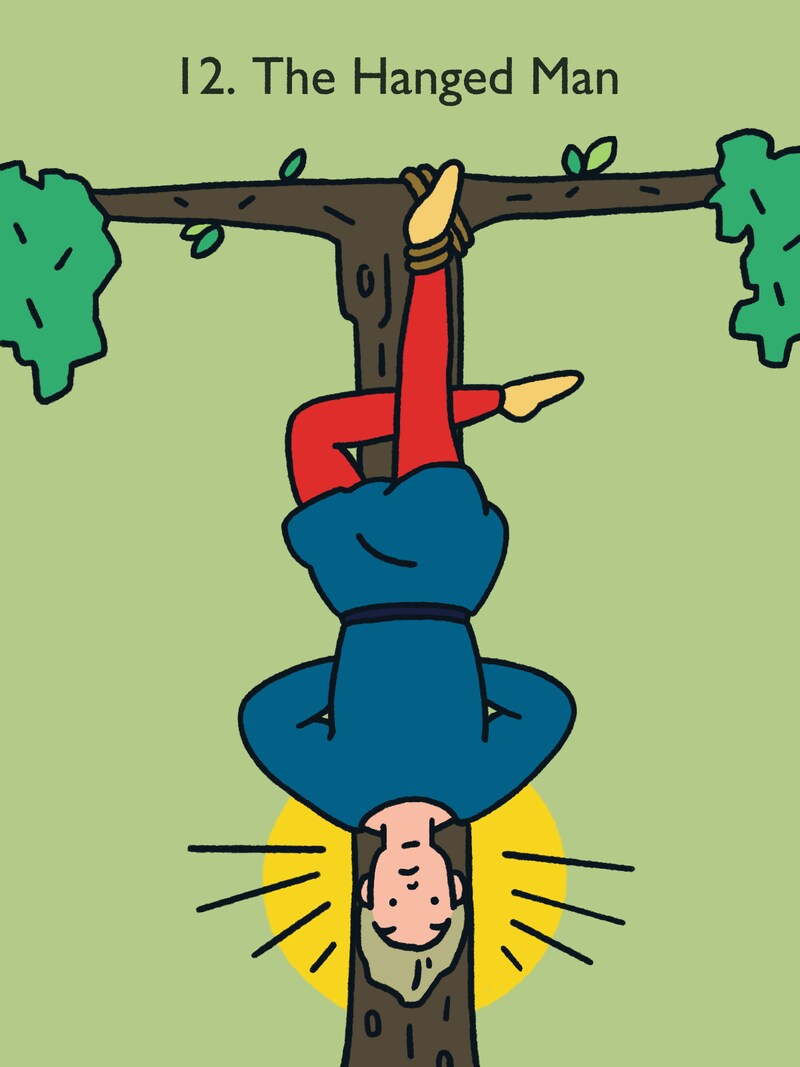 吊るされた男(The Hanged Man)/正位置