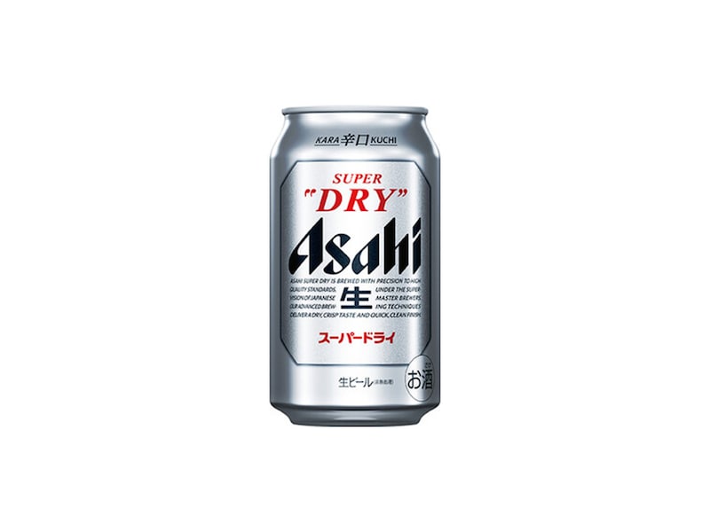 1位は「アサヒスーパードライ」 ※画像出典:アサヒビール 公式Webサイト