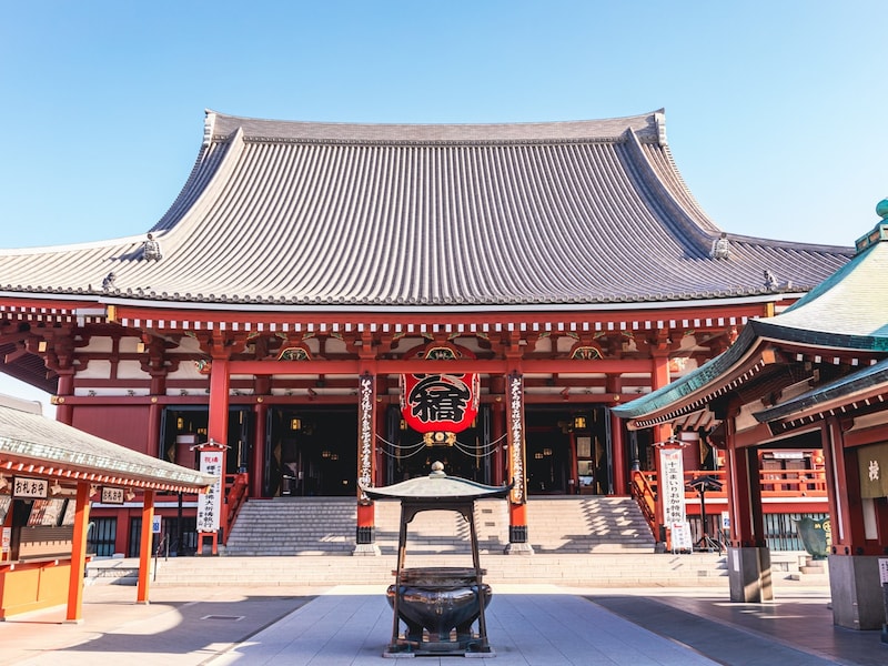 東京都台東区にある「浅草寺」 ※画像：PIXTA