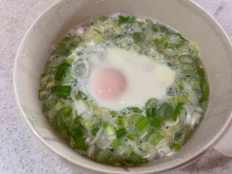 加熱が終わったら、電子レンジから取り出す