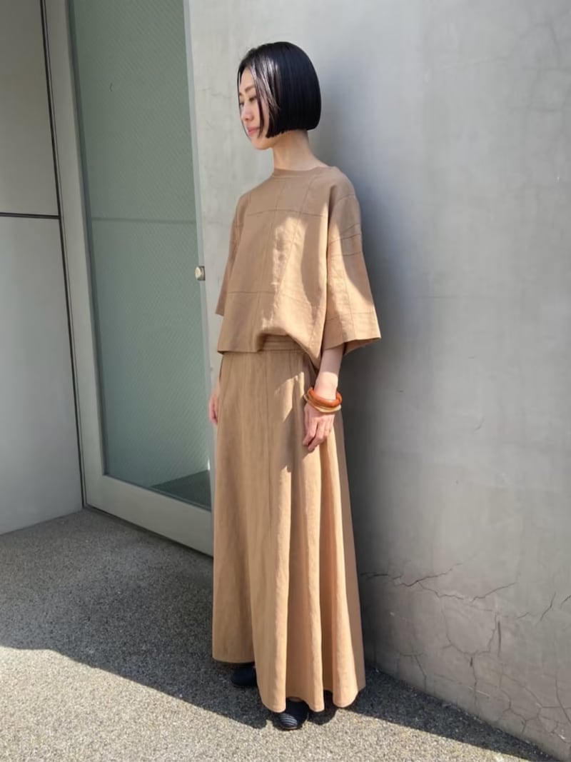 マキシ丈のロングスカートは長く愛用できるアイテムです 出典:WEAR