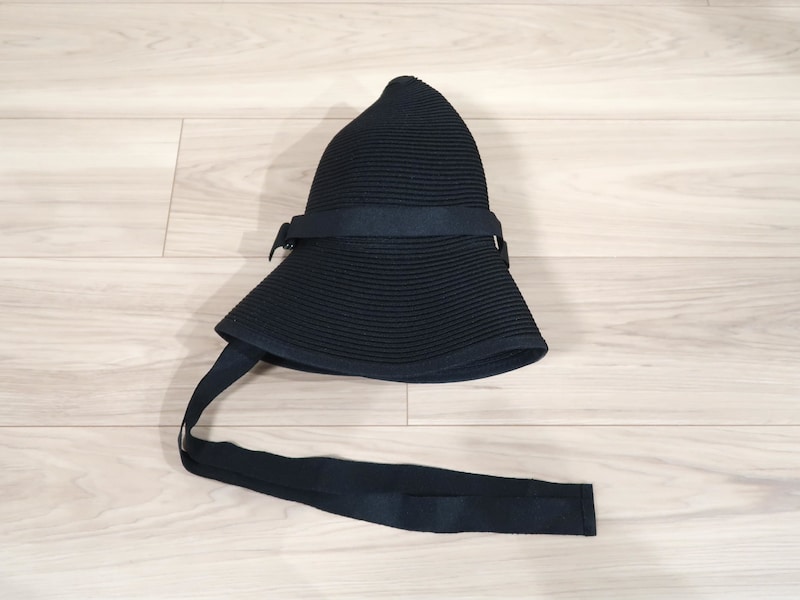 さらに半分に折りたたみ、4分の1サイズにします