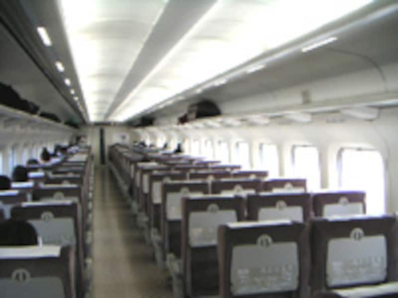 新幹線 車内 写真