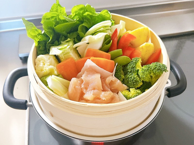 無印良品のせいろで憧れの蒸しライフ