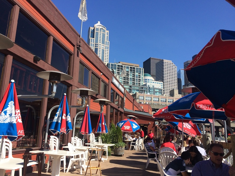 アラスカクルーズの発着地シアトルも、街歩きが楽しい