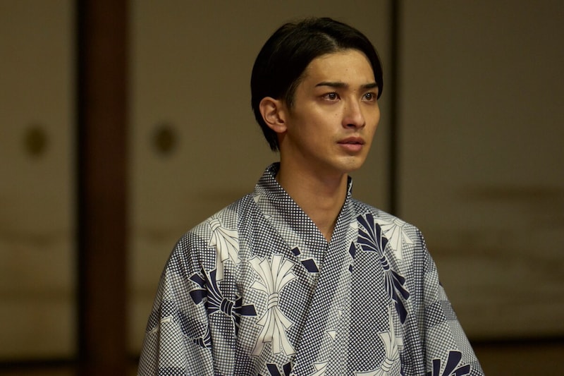 花井半二郎の息子・俊介(横浜流星) ※画像:©吉田修一/朝日新聞出版 ©2025映画「国宝」製作委員会