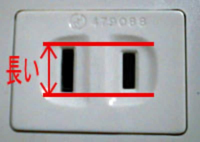 コンセント,ホット,コールド,ライブ,ニュートラル,検電ドライバーの使い方,方向,アース,接地,具グランド,プラス,マイナス