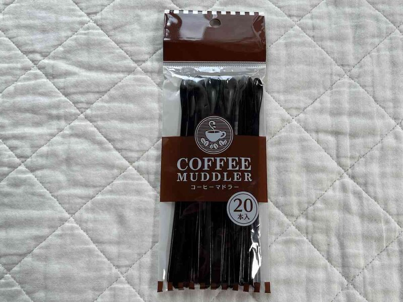 セリアの「コーヒーマドラー20本入り」