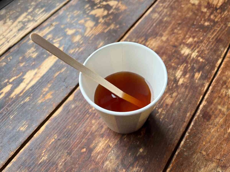 一般的な紙コップでは使いやすい