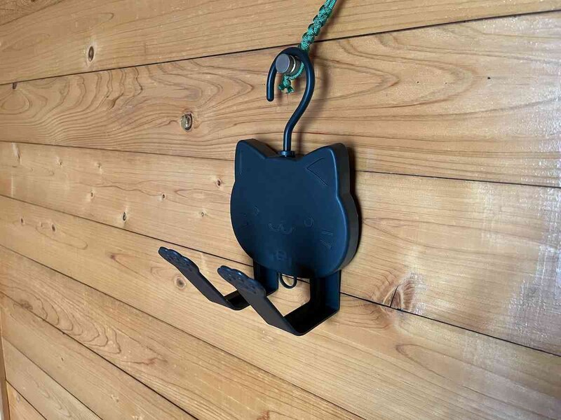 セリアの「帽子・スカーフハンガー」