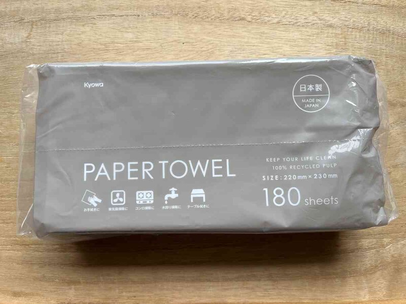 セリアの「ペーパータオルソフトパック」