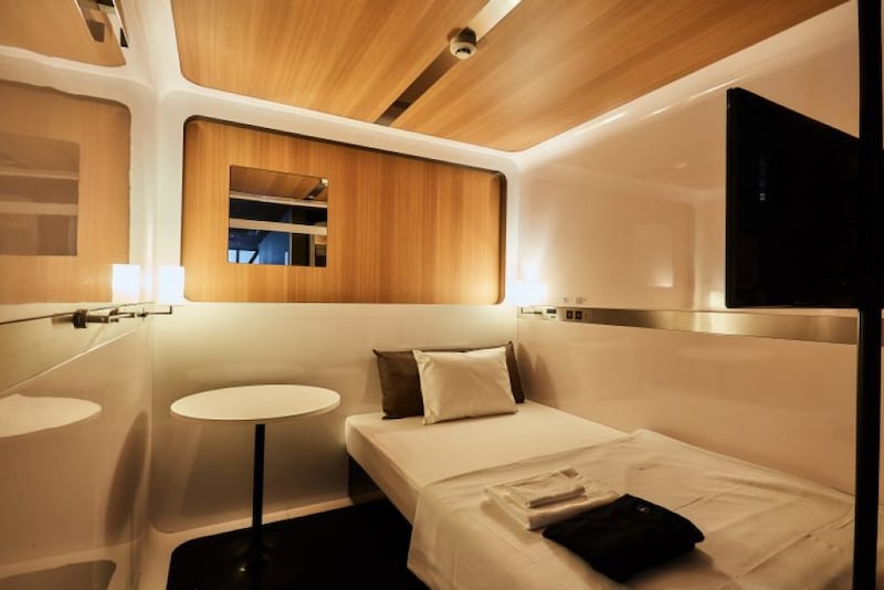 ファーストキャビン羽田ターミナル1のファーストクラスキャビン