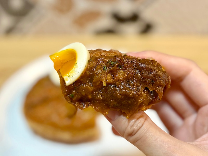 電子レンジ、トースターで温めるとおいしい! カレーのいい香りが食欲をそそります