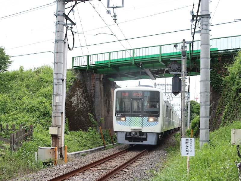 交差地点の国分寺線