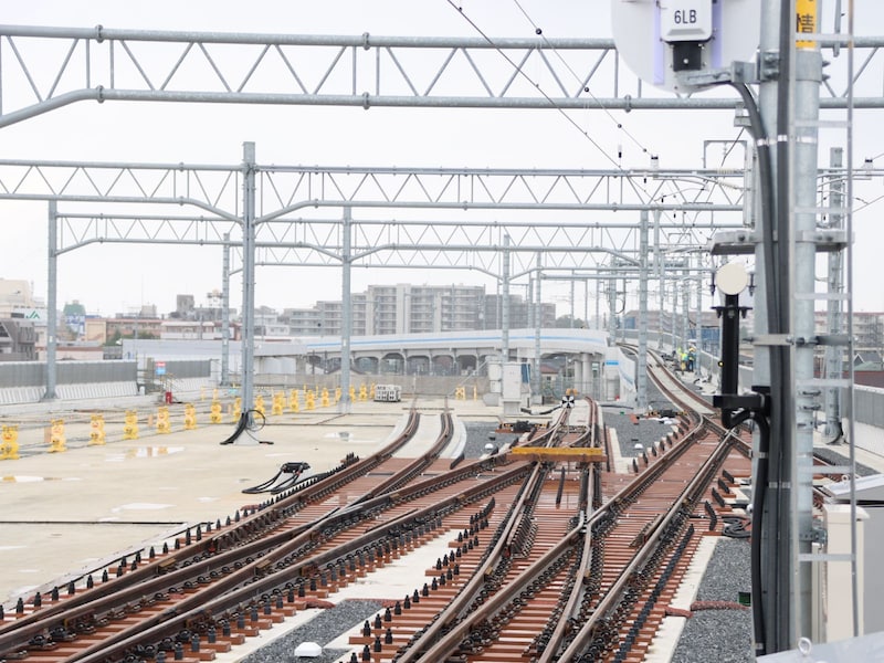 東村山駅高架ホーム