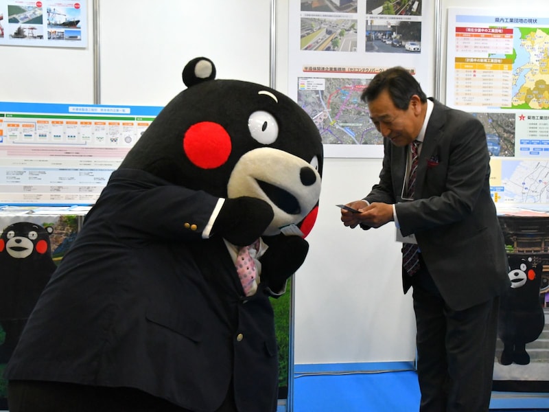 よろしクマ＝6月6日、東京都江東区