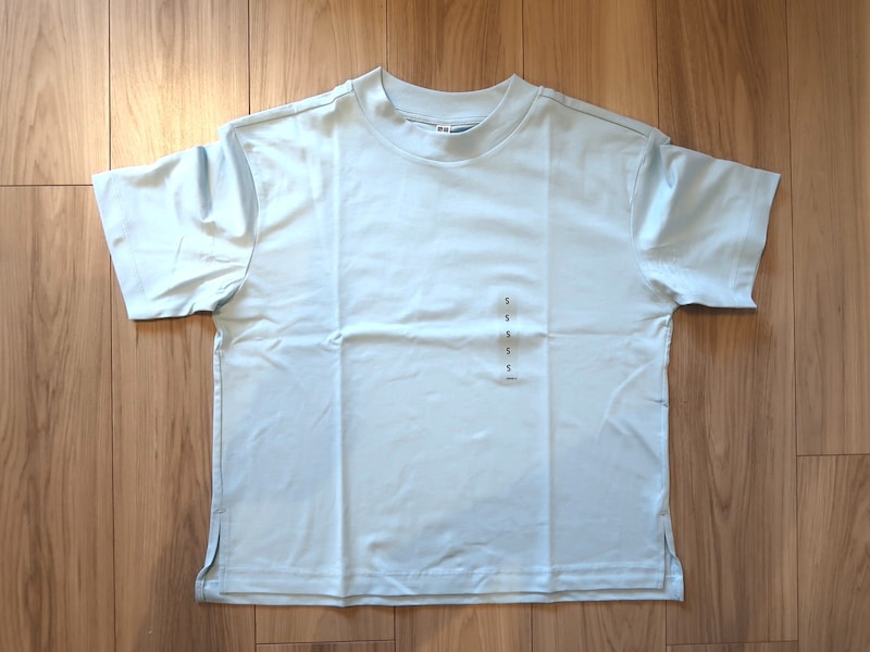 ユニクロ　エアリズムコットンT　1500円（税込）