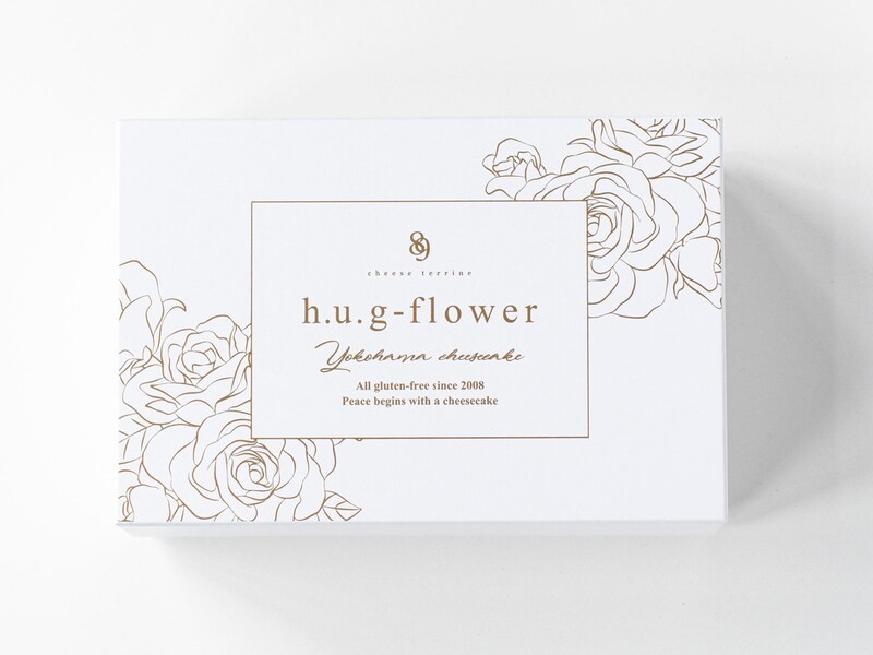 h.u.g-flower YOKOHAMA「ヨコハマチーズケーキ」（6個入ギフトセット 税込4600円）