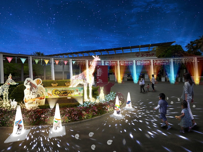 正門イルミネーション（イメージ、提供画像）