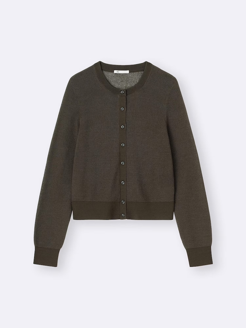 ジーユー　シアーカーディガン　2290円（税込）