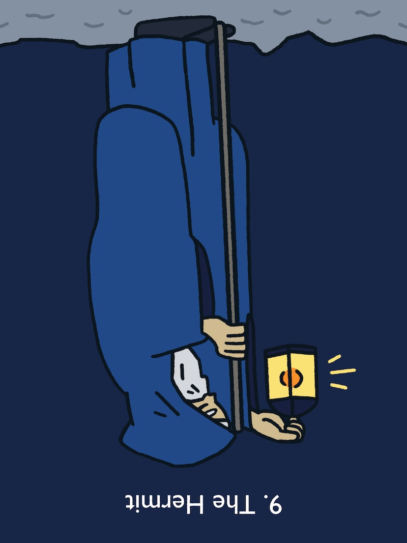 隠者（The Hermit）／逆位置