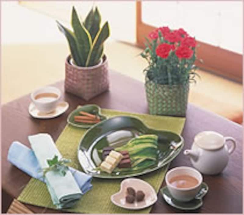 日比谷花壇 「ふたりの茶器のセット」