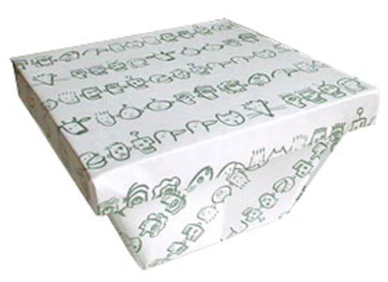 グリーンのフェイス柄