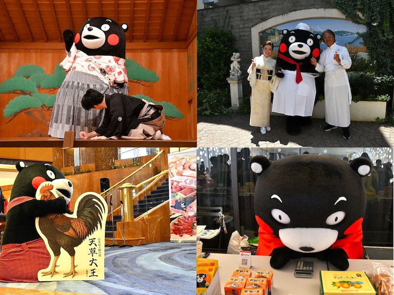 7月のくまモン、何していたの？ ©2010熊本県くまモン