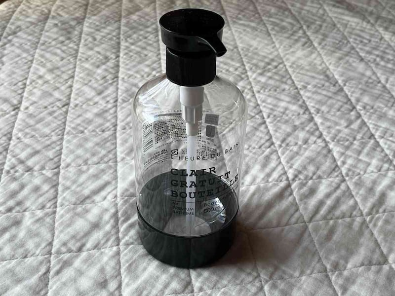 キャンドゥの「そこまで使える！ポンプボトル500ml」