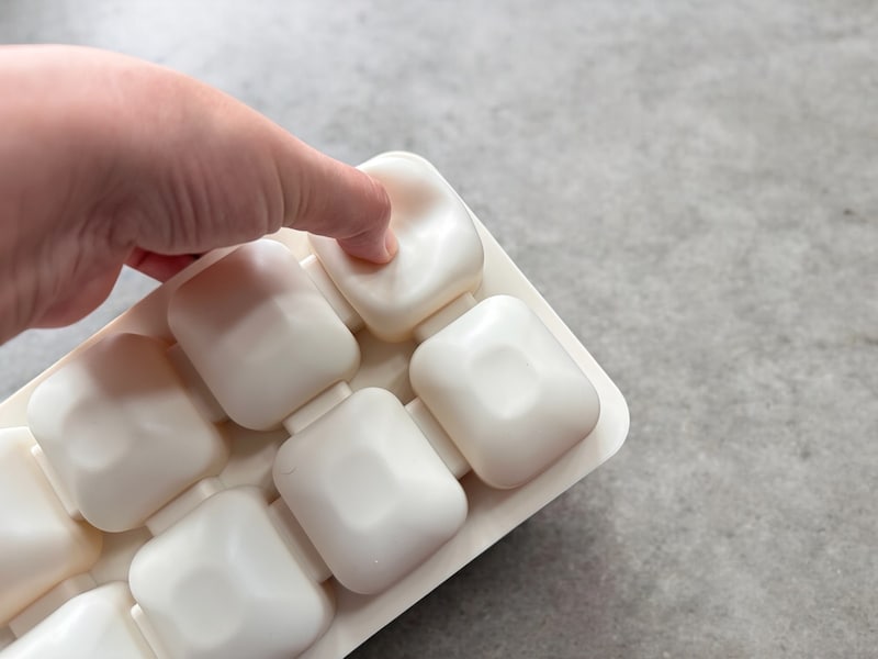 シリコーン冷凍小分け保存容器