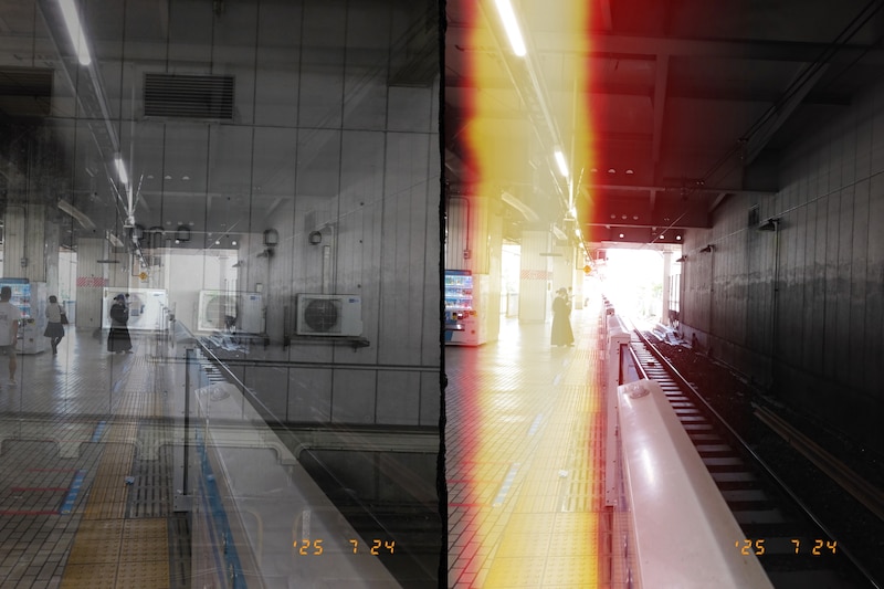 二重露光とライトリーク