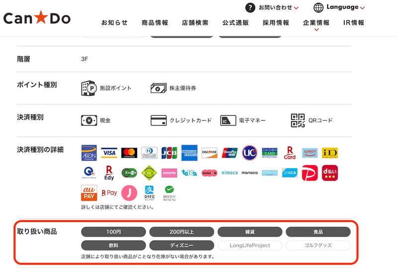 大型店でも、取り扱っていないジャンルがある
