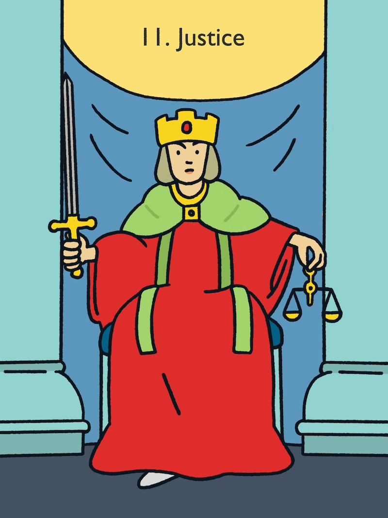 正義（Justice）／正位置