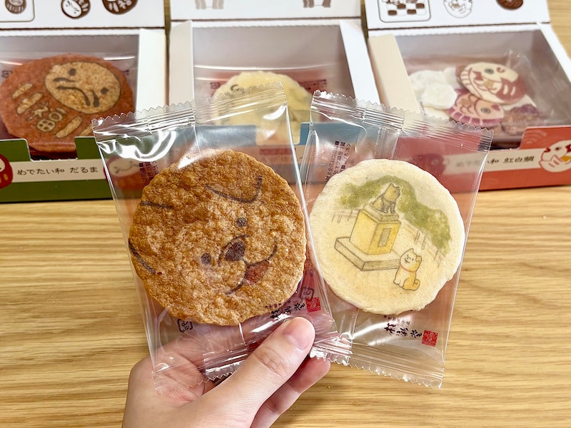 手土産に渡したら「かわいい!」と褒めてもらえることでしょう。渋谷でしか買えないセットです