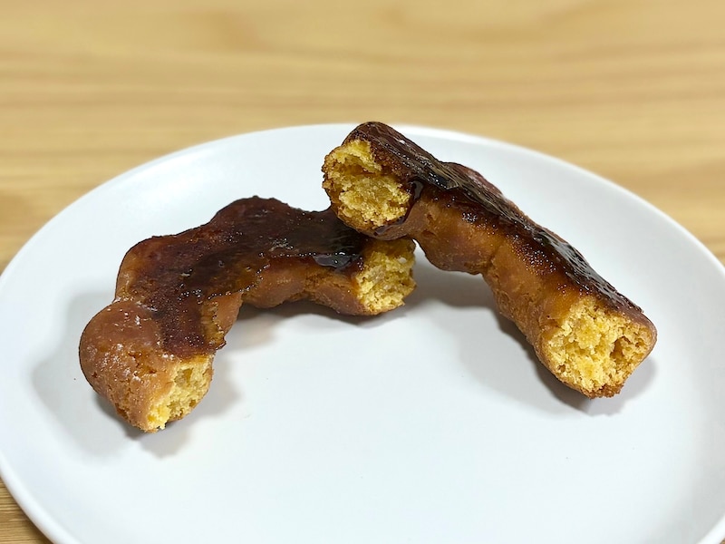 表面のキャラメリゼとさつまいもの風味の相性抜群です!