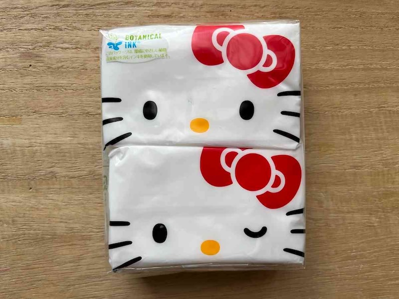 キャンドゥの「水に流せるポケットティシュ」