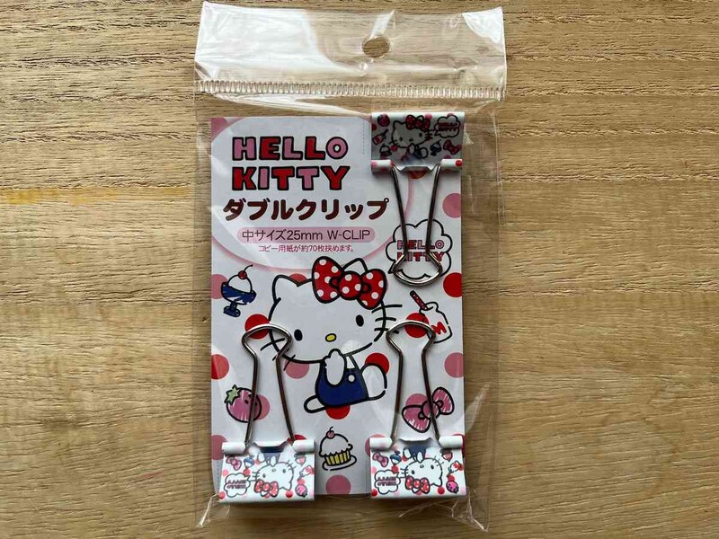 キャンドゥの「サンリオ ダブルクリップ ハローキティ」