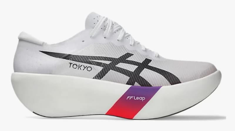 東京2025世界陸上男子マラソン3位アウアニ選手が履いていたasicsの「METASPEED RAY」 ※画像:asics 公式Webサイト