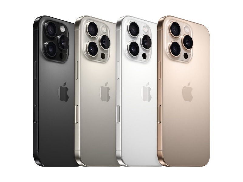 販売が終了したiPhone 16 ProとiPhone 16 Pro Max ※画像：Apple 公式Webサイト